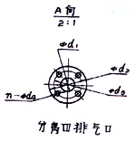 2SK-6P1、2SK-12P1、2SK-20P1、2SK-30P1配氣水分離器外形及安裝尺寸 